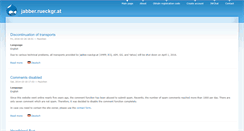 Desktop Screenshot of jabber.rueckgr.at